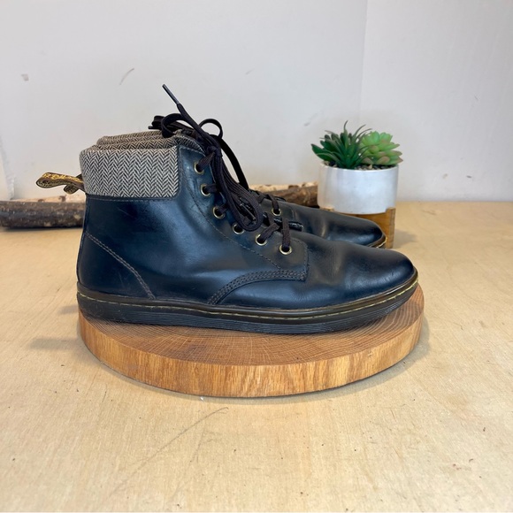 *Dr. Martens | Maelly Brown Boots with Herringbone Collar Size 10.5 - Picture 7 of 14